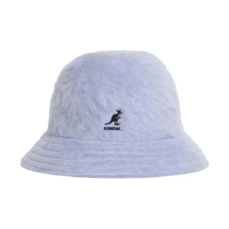 KANGOL Angora Wool Bucket Hats Men's Light Purple-3