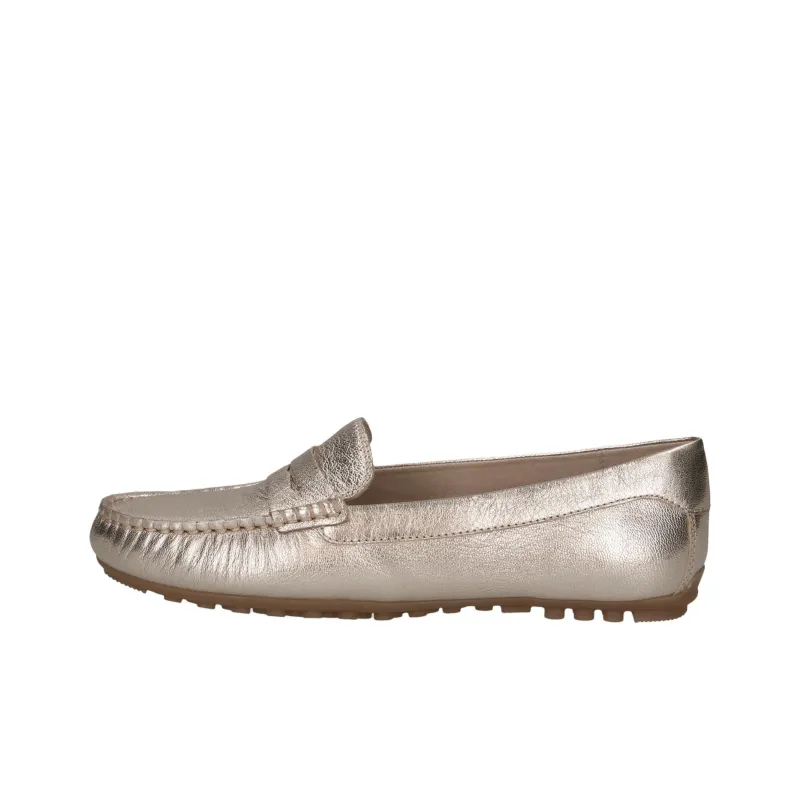 CAPRICE Bonita Loafers 1cm Women's Gold-0