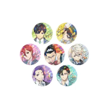 ANIQUE Blue Lock Maid Wolf Coffee Shop Badges