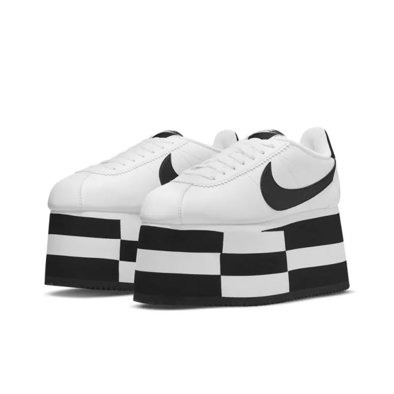 Nike Cortez Comme Des Garcons White Women's-2