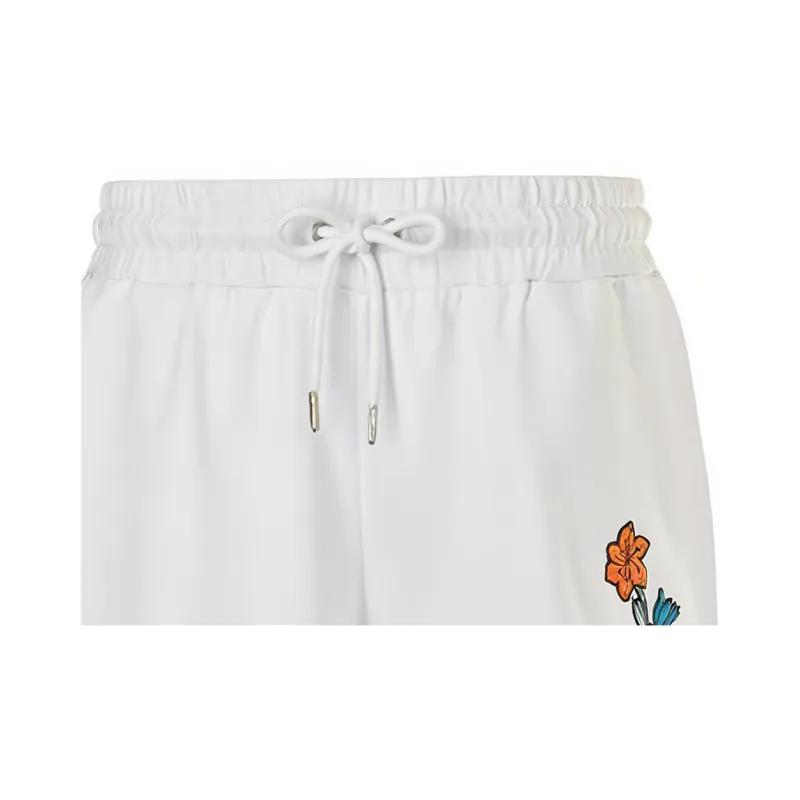 EMPORIO ARMANI Denim Shorts Women's White-3