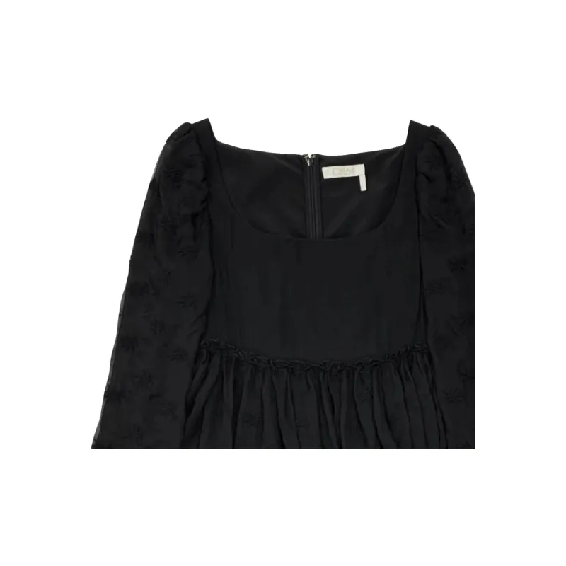 Chloé Embroidered Mini Dress-2
