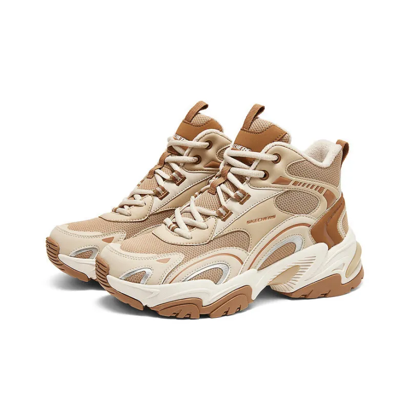 Skechers Sports Life Collection Anti Slip Wear Resistant Mid Top Casual Shoes Women's Brown-2