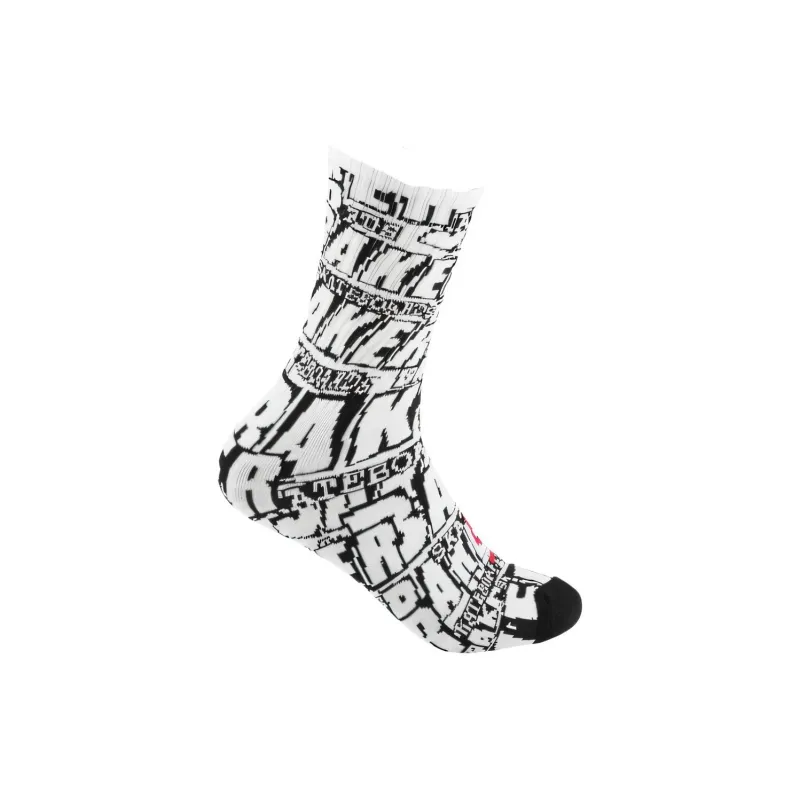 Vans SOCKS Mid-Calf Socks Men's 1 Pack Black White-1