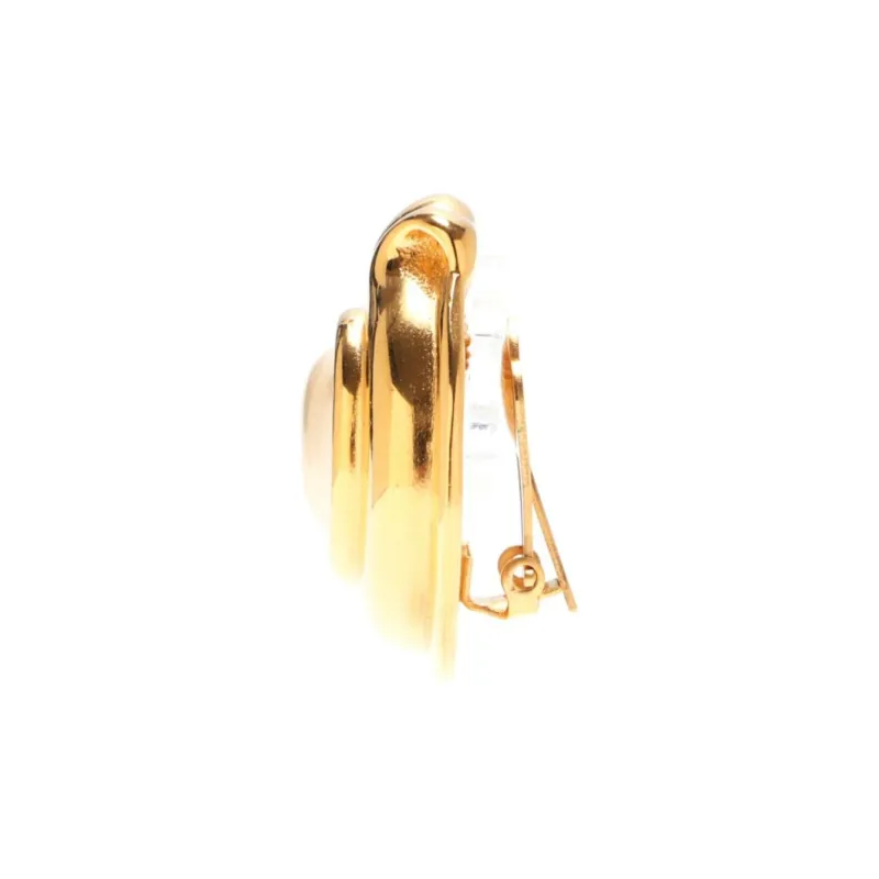 FENDI 1990s Clip on Earrings-2
