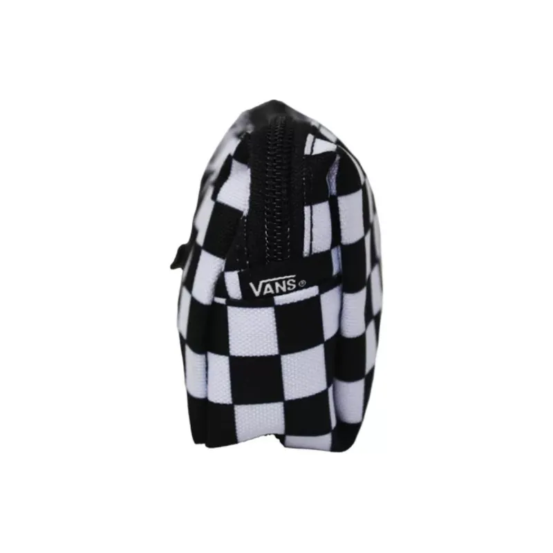 Vans Old Skool Recycled Polyester Pencil Bag Storage Bag Unisex Black White Checkerboard-1