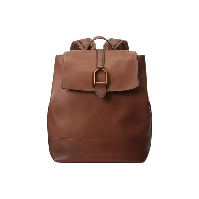 Polo Ralph Lauren Welington Calfskin Backpack Men's Chestnut-0
