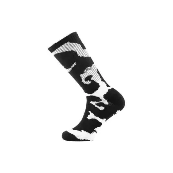 Vans Mid-Calf Socks Men's 1 Pack Black White