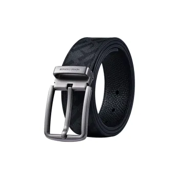 HLA Cow Leather Leather Belts Men's 37.5mm