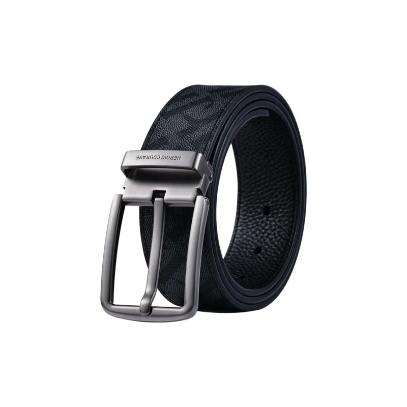HLA Cow Leather Leather Belts Men's 37.5mm-0