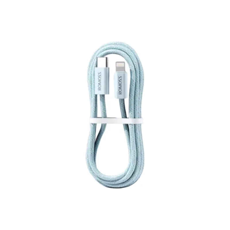 ROMOSS CB1734 1m 2m Type C To Lightning Compatibility Apple Full Series Fast Charging PD 27W Cables-0