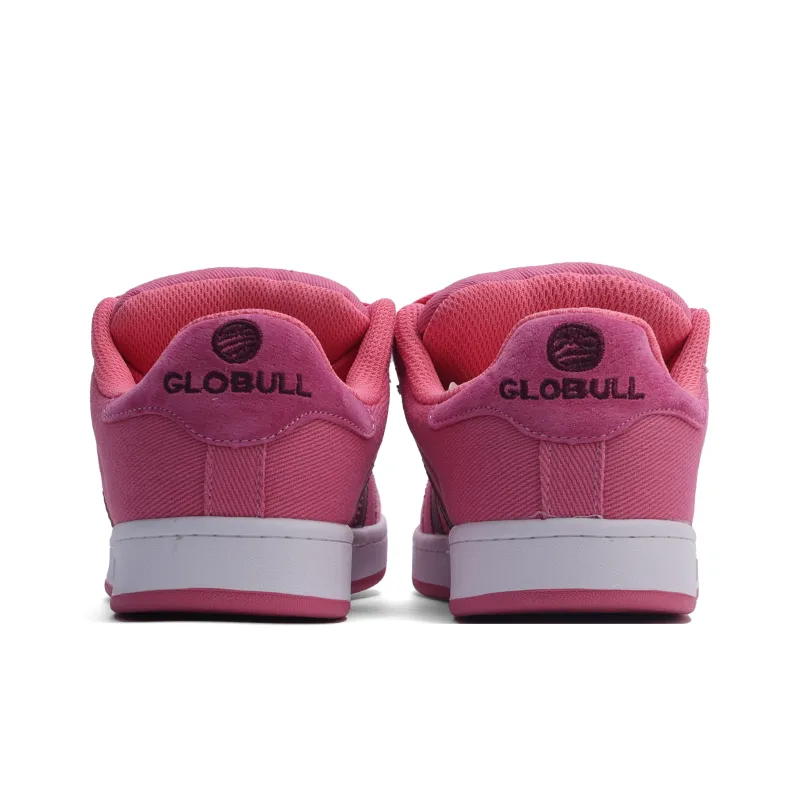 GLO BULL Skateboard Shoes Unisex Low Top Washed Pink-4