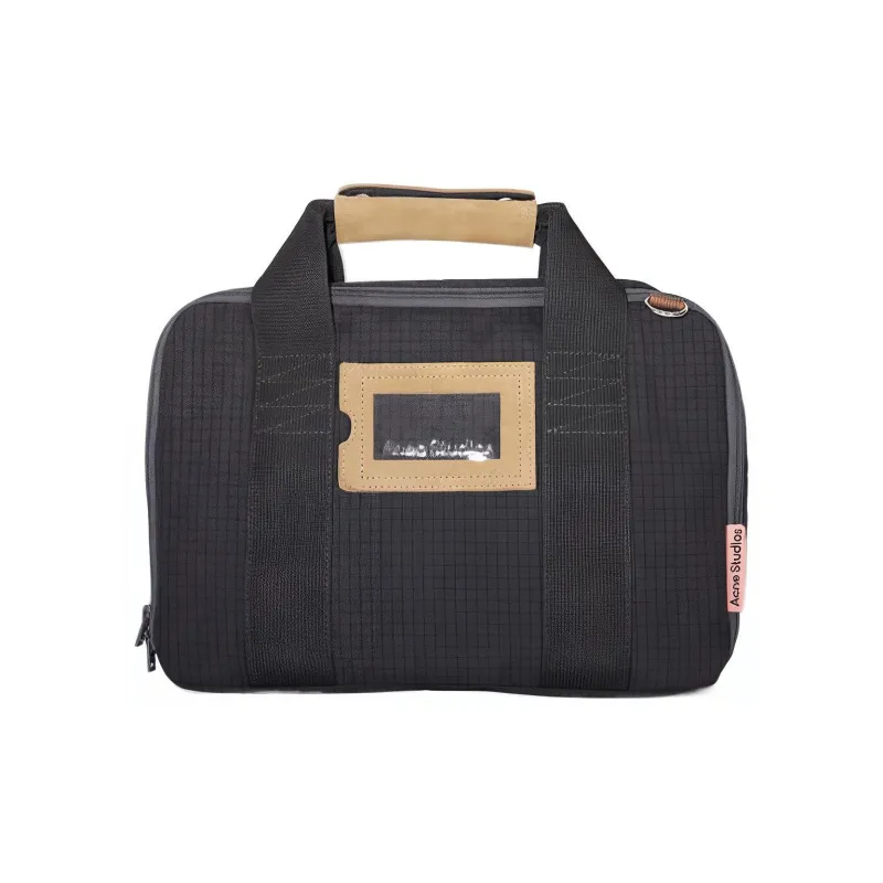 Acne Studios Polyamide Laptop Bag Shoulder Bag Crossbody Bag Handbag Unisex Black-0