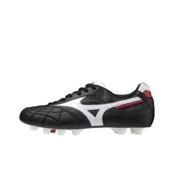 Mizuno MORELIA 2 Anti Slip Wear Resistant Soccer Shoes Unisex Black