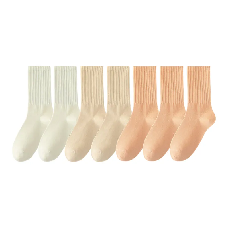Lan Miao Mid Calf Socks Women's 7 Pack-3