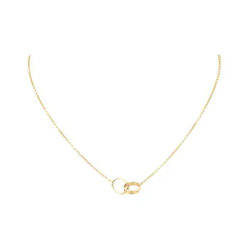 CARTIER Love Necklace Collection 18K Gold Necklaces Women's