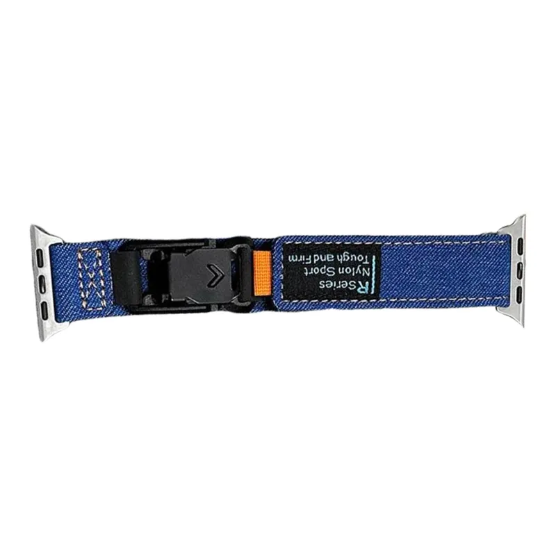 NCFCK Watch Band Apple Compatibility Nylon Material-2