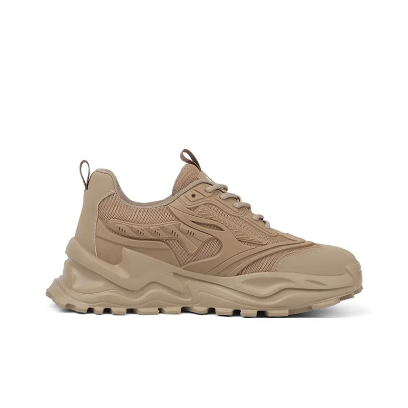 JEEP SPIRIT Anti Slip And Wear Resistant Height Increasing Warm Low Top Chunky Sneakers Men's Brown-2