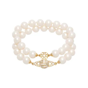 Vivienne Westwood Brass Bracelets Women's Gold