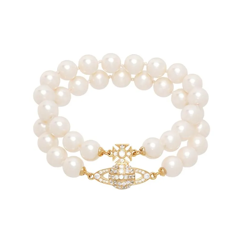 Vivienne Westwood Brass Bracelets Women's Gold-0