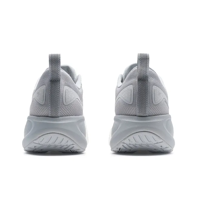 XTEP Chasing Clouds 2nd Generation Cushioning Rebound Low Top Running Shoes Men's White Gray-5