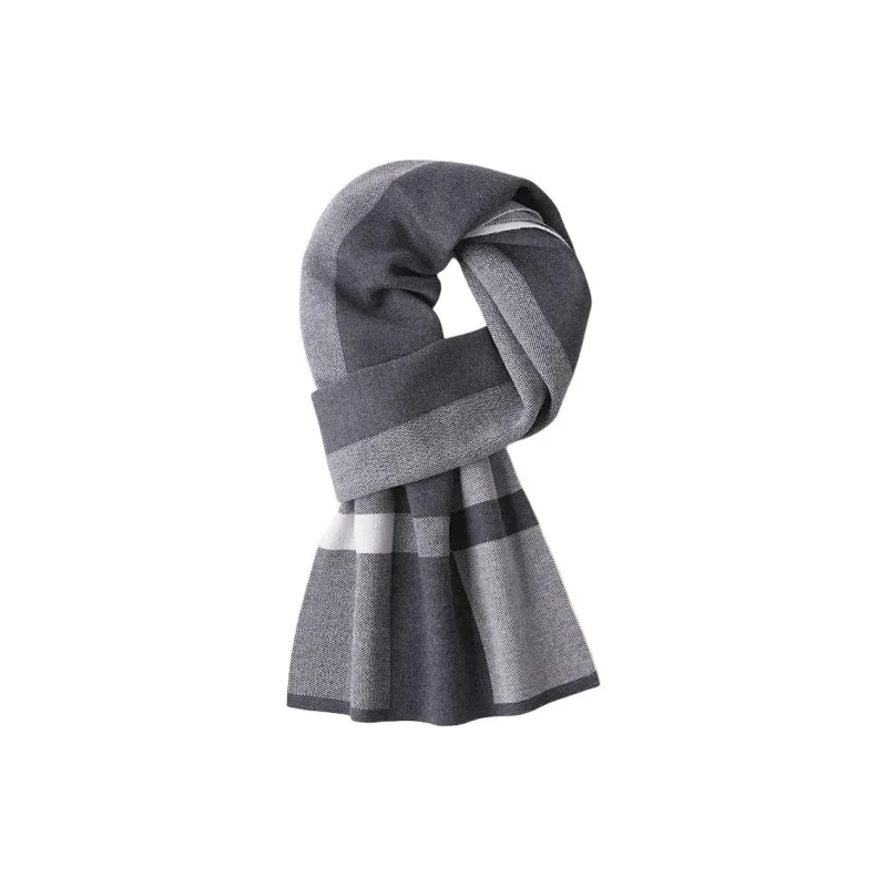 Red bean Knit Scarves Men-0