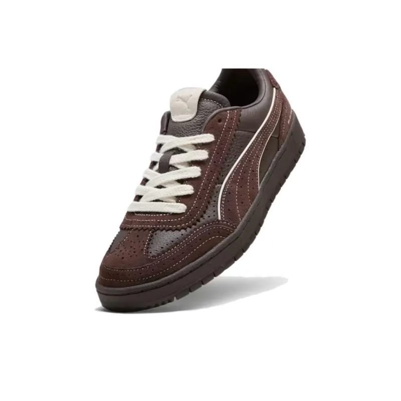 We Are Legends x PUMA Anti Slip Wear Resistant Low Top Skateboard Shoes Men's Black Brown-3