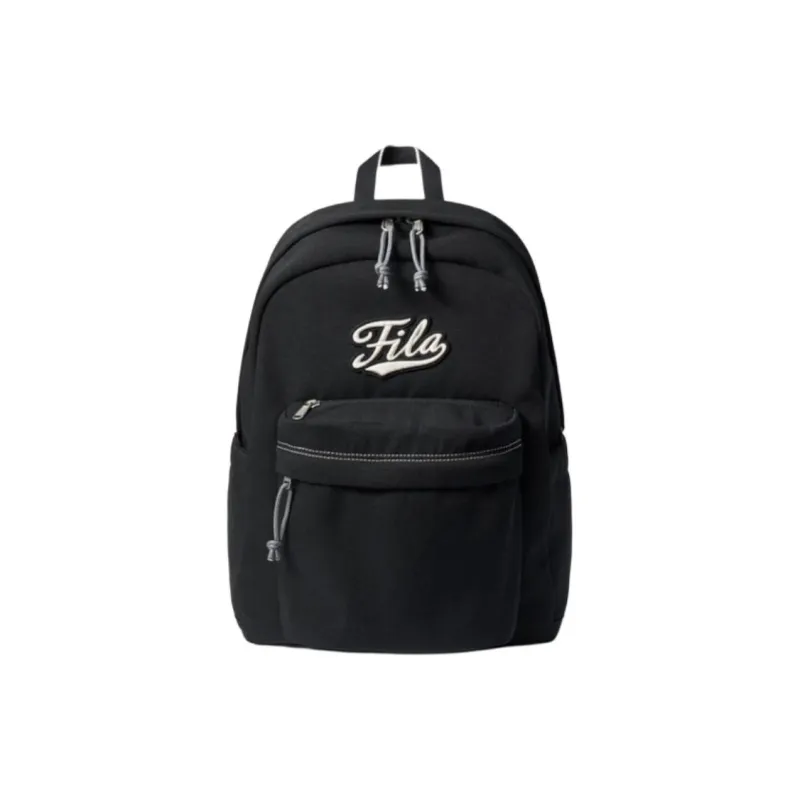 FILA Polyester Backpack Unisex Black-0