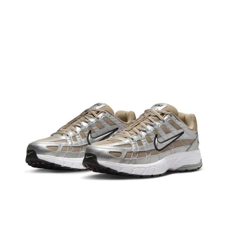 Nike P 6000 Khaki Metallic Silver-2