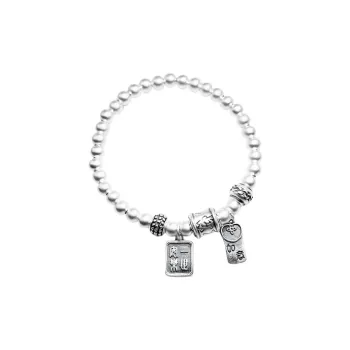 CUTE DAME S990 Pure Silver Bracelets Women's Silver