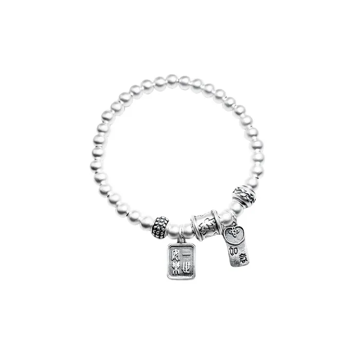 CUTE DAME S990 Pure Silver Bracelets Women's Silver-0