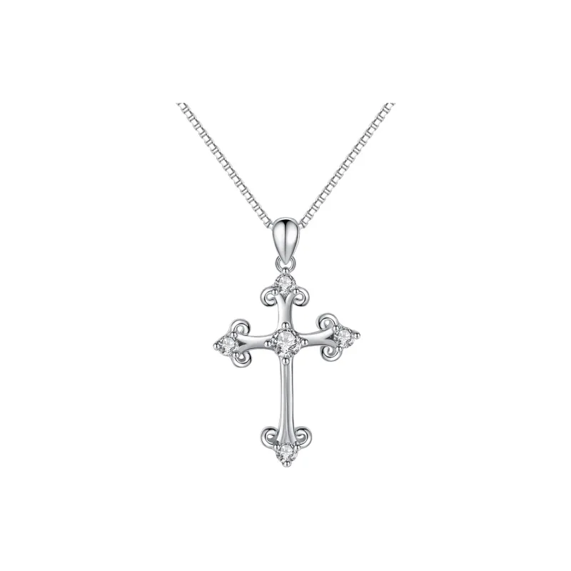 SINO GEM 999 Fine Silver Necklaces Unisex-5
