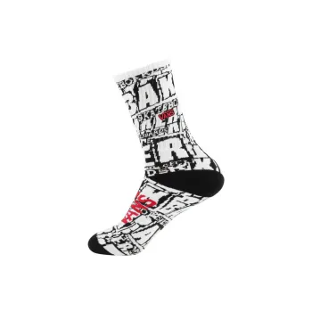 Vans SOCKS Mid-Calf Socks Men's 1 Pack Black White