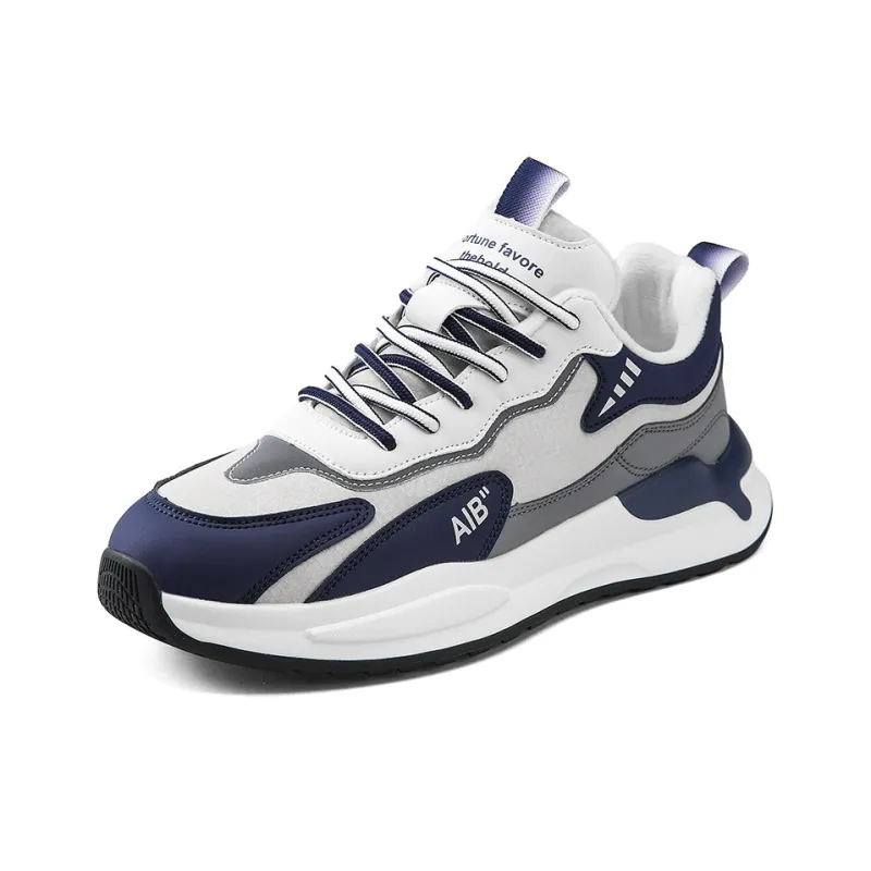 OFFER-AITR Slip-Resistant Height Increasing Warm Low-Top Casual Shoes Men's-1