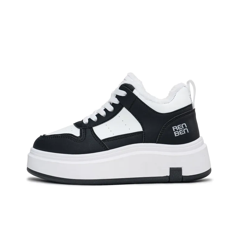 Humanism 1986 Thermal Abrasion Resistant Height Increasing Low Top Skateboard Shoes Women's-10