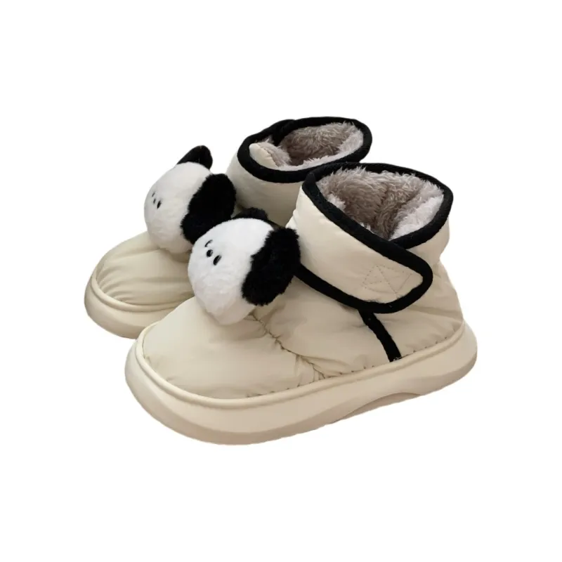 SHIGUDE Cotton Slippers Unisex Yellow-6