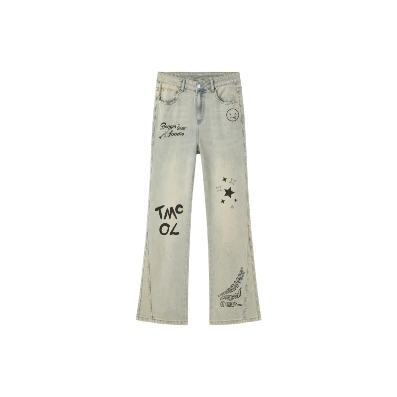 BENGEN Jeans Unisex-16