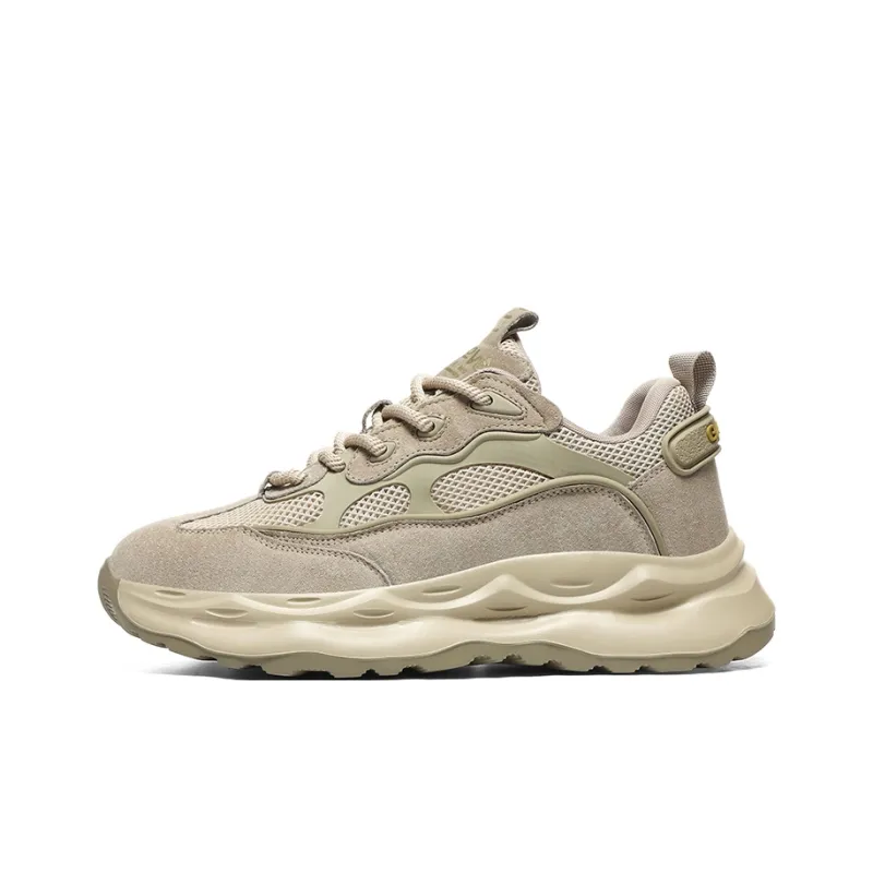 OFFER-AITR Anti-Slip And Wear-Resistant Height Increasing Low-Top Chunky Sneakers Unisex-12