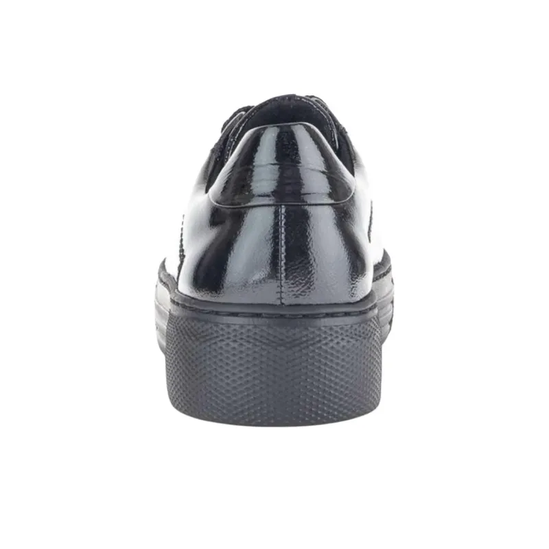 Gabor Comfort Low-Top Skateboard Shoes Women's Black-4