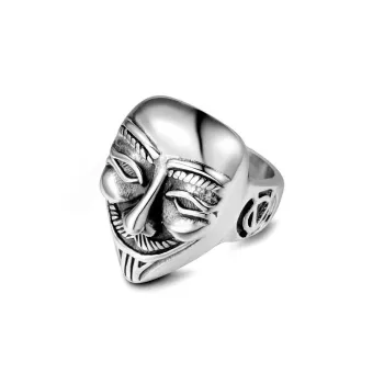 Listen To The Flowers Bloom Copper Alloy Rings Men's