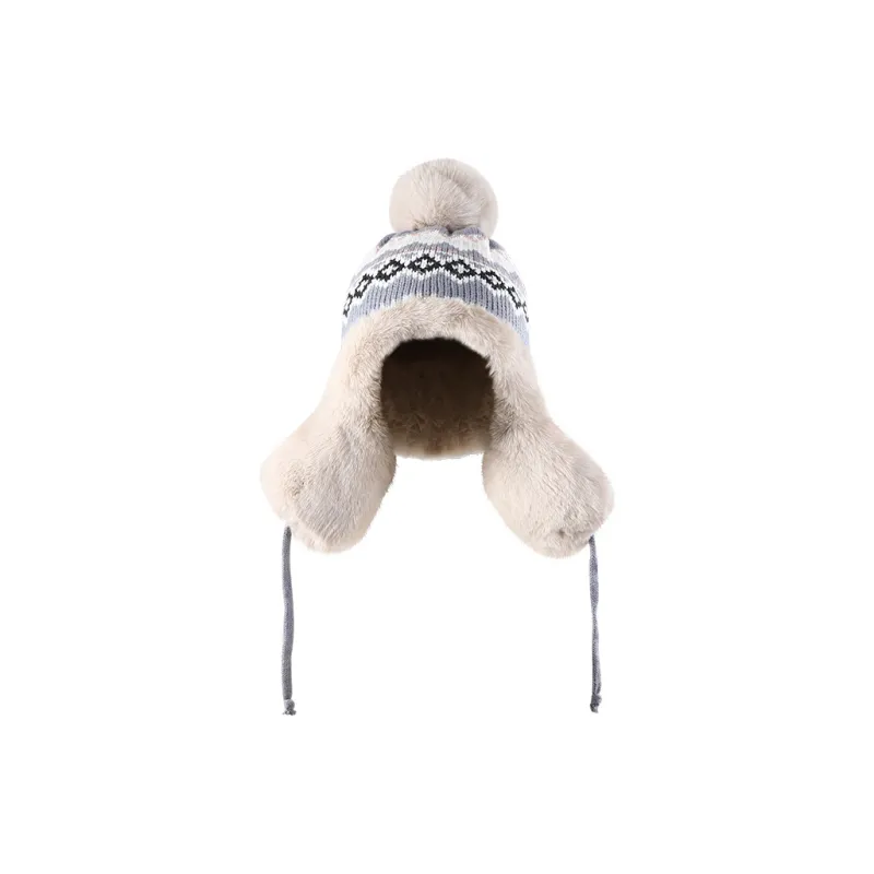 Shizhu Thickened Hats & Caps Women's-3