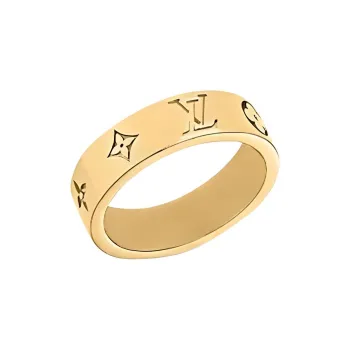 LOUIS VUITTON Lv Mosaic Thin Ring