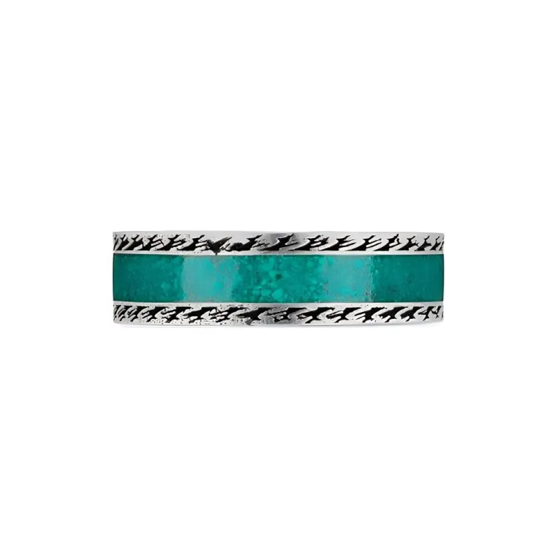 GUCCI 925 Sterling Silver Rings Unisex-4