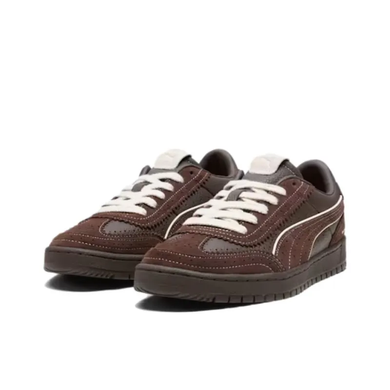 We Are Legends x PUMA Anti Slip Wear Resistant Low Top Skateboard Shoes Men's Black Brown-2