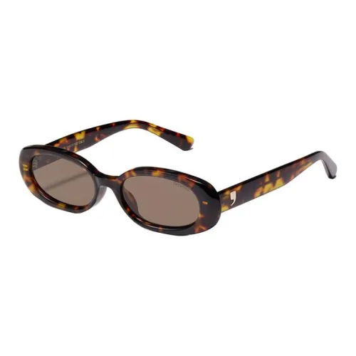 Amimia Plate Frame Oval Sunglasses Unisex