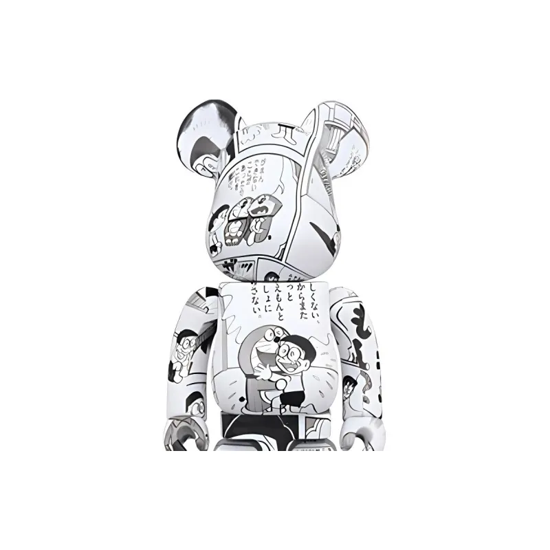BE@RBRICK Doraemon Ver Doll 100％+400％ Unisex-1
