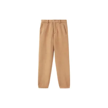 Loro Piana Knitted Sports Pants Men's Light Brown