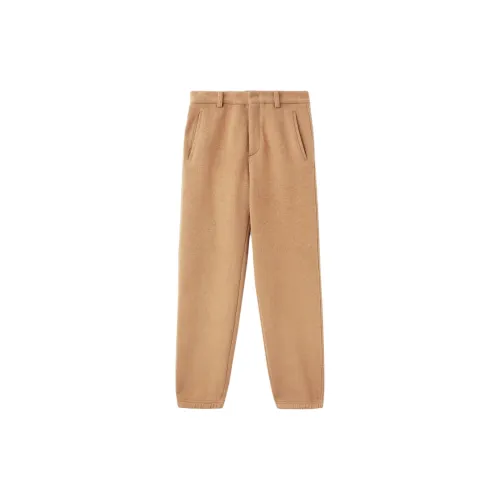 Loro Piana Knitted Sports Pants Men's Light Brown