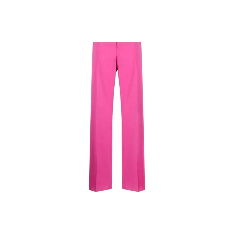 DSQUARED 2 Logo Plaque Wide Leg Trousers-5