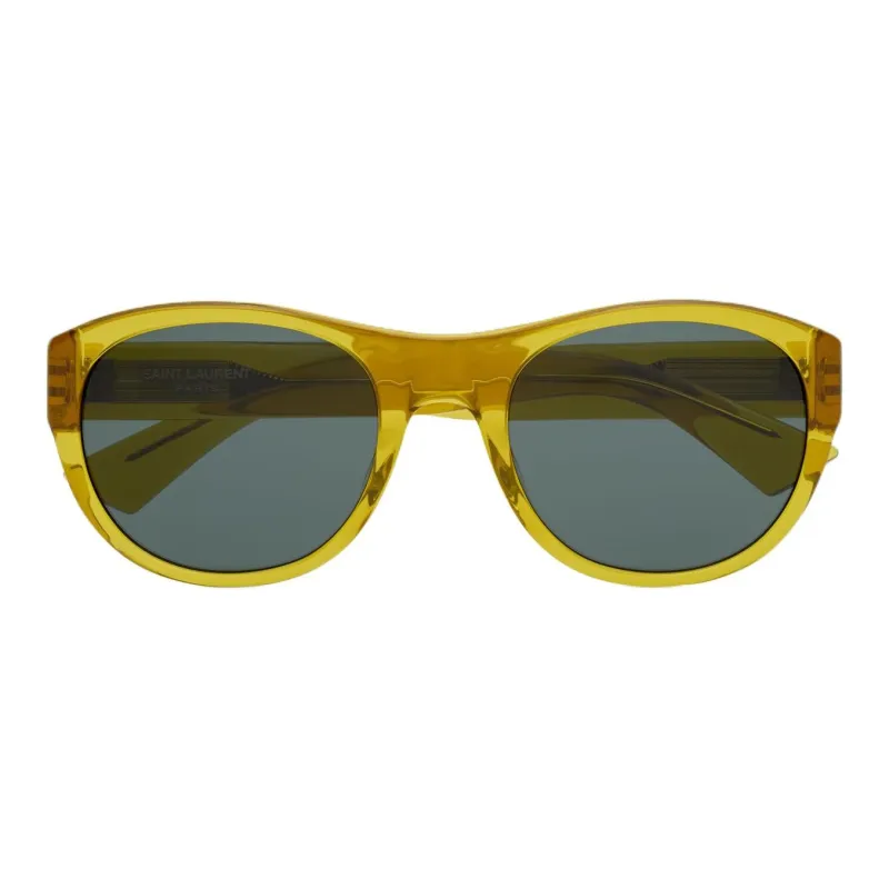 SAINT LAURENT Oval Frame Sunglasses-1